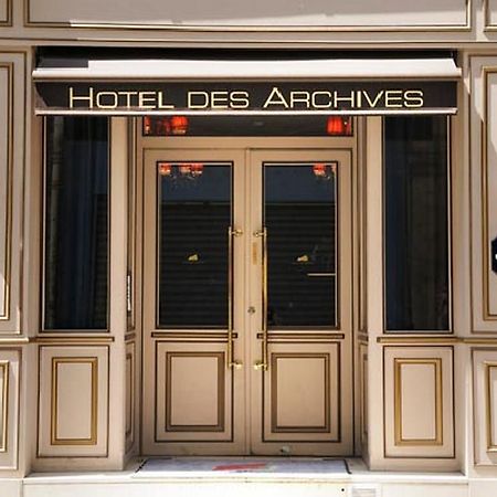 Hotel Des Archives Paris Exterior photo