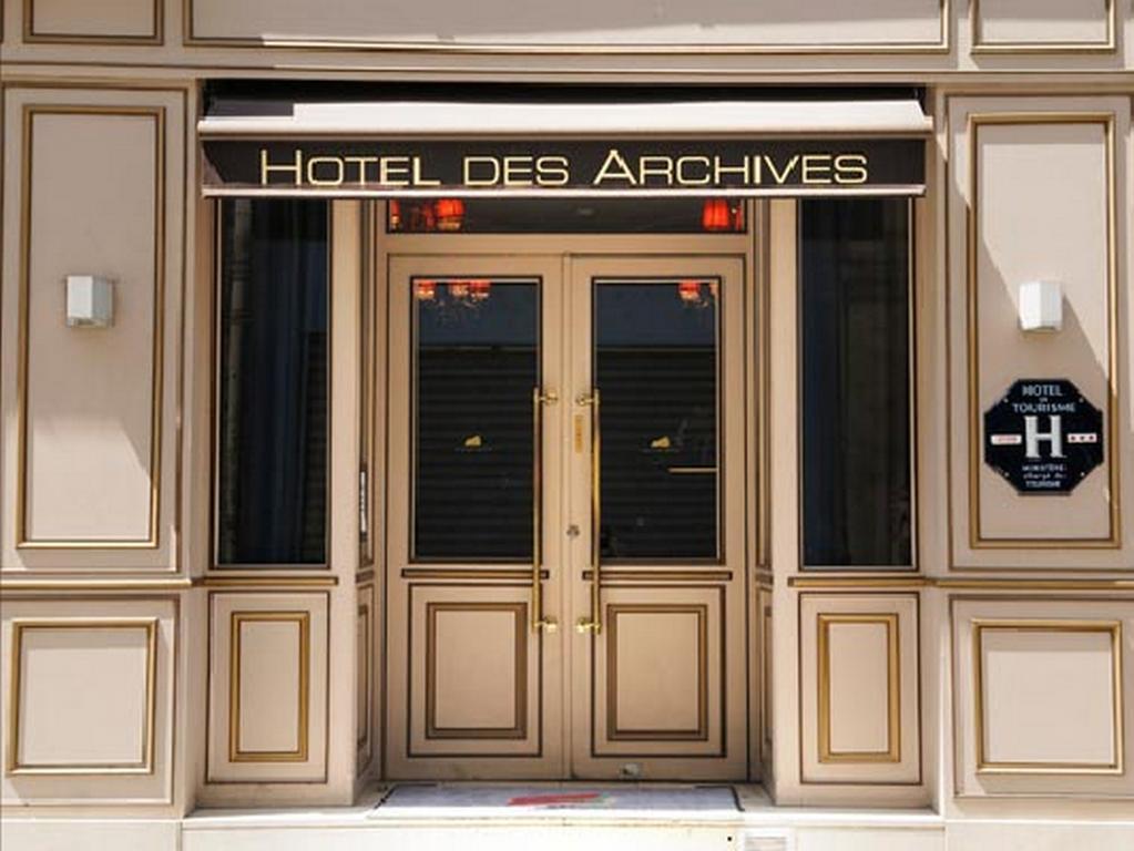 Hotel Des Archives Paris Exterior photo