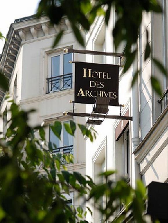 Hotel Des Archives Paris Exterior photo